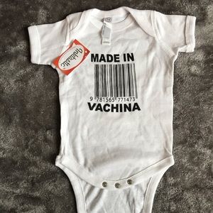 Made in VACHINA Onesie